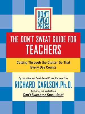 cover image of The Don't Sweat Guide for Teachers
